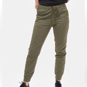 Tentree cargo pants olive green